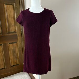 Banana Republic Rich Burgundy Mini Dress